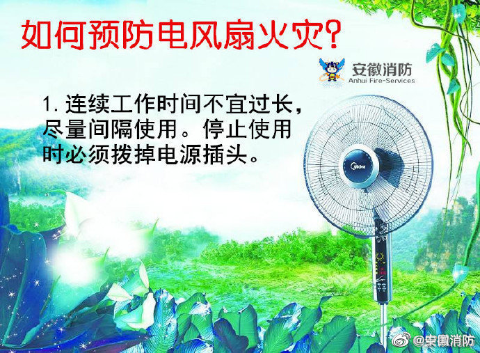 如何預(yù)防電風(fēng)扇火災(zāi)？