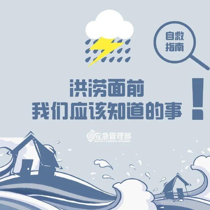 這份9圖洪澇自救指南，請查收！