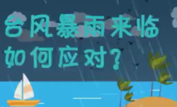 臺風(fēng)暴雨來臨如何應(yīng)對？